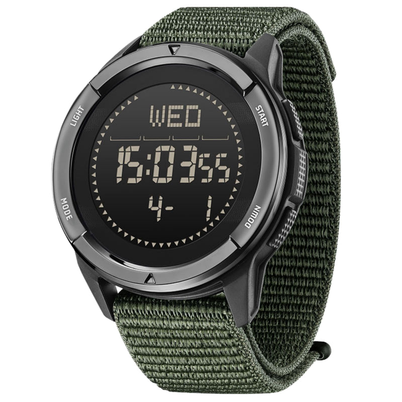 CakCity Military Watches with Compass Hiking Watches for Men Wrist Watches Waterproof Digital Watches for Women/Men Sport Watches Tactical Running Watches - CakCity Watches