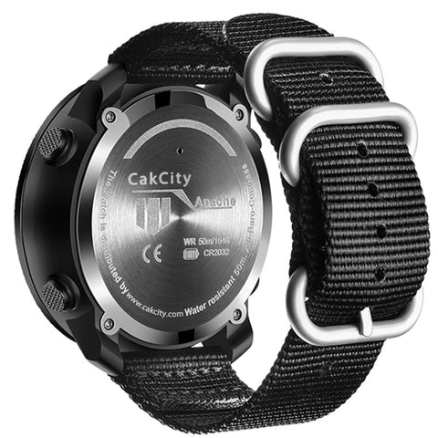CakCity Men's Sports Digital Watches Military Altimeter Barometer Compass Waterproof Watches - CakCity Watches