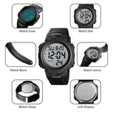 Mens Digital Sports Watch LED Screen Military Watches - CakCity Watches