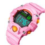 Boys Camouflage LED Sports Kids Watch Waterproof Digital Electronic  Wrist Watches for Kids with Silicone Band Alarm Stopwatch Watches Age 5-10 Red White Case - CakCity Watches