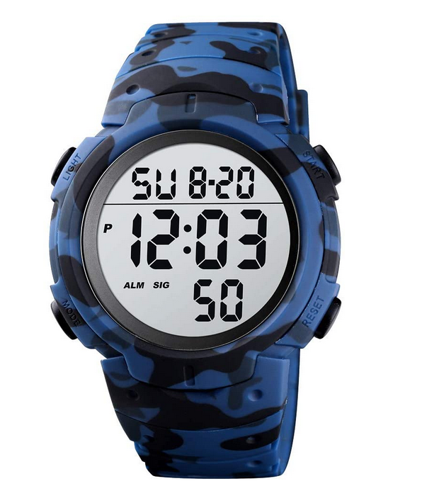 Mens Digital Sports Watch LED Screen Military Watches - CakCity Watches