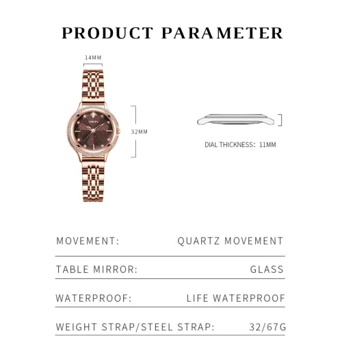 CakCity Hardened Face Crystal Starry Sky Analog Quartz Watch for Women - CakCity Watches