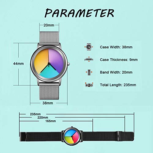 Women's Wrist Watch Rainbow Fashion Watch - CakCity Watches