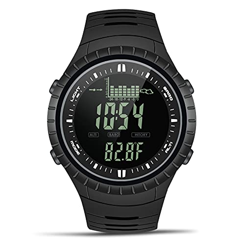 Digital Watch for Men with Weather Altimeter