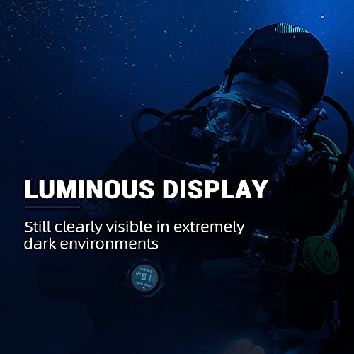CakCity Men's Digital Diving Sports Silicone Strap Watch with Compass - CakCity Watches