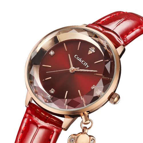 CakCity Classic Women Cute Fancy Metal Stainless Bling Prismatic Diamond Watch - CakCity Watches