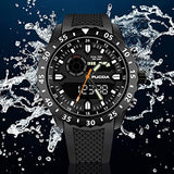 Men's Digital Sports Watch Large Face 5ATM Waterproof Outdoor Sports Military Watches for Men Dual TIME - CakCity Watches