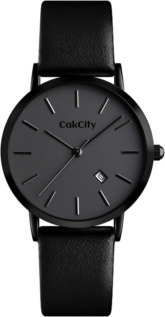 CakCity Fashion Simple Classic Analog Waterproof Unisex Stainless Steel Watch - CakCity Watches