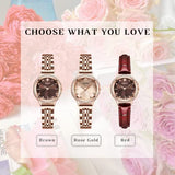 CakCity Hardened Face Crystal Starry Sky Analog Quartz Watch for Women - CakCity Watches