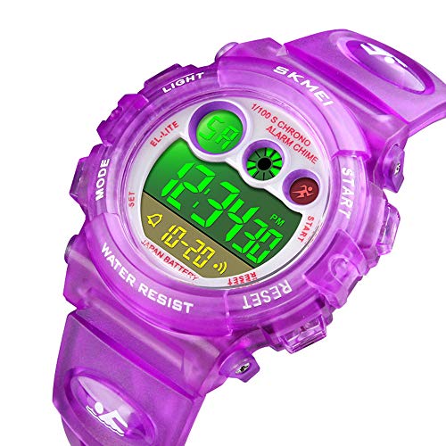 CakCity Kids Watches Digital Sport Watches for Boys Girls Outdoor Waterproof Watches with Alarm Stopwatch Military Child Wrist Watch Ages 5-10 - CakCity Watches