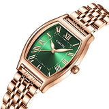 CakCity Fashion Retro Classic Casual Dress Romantic Square  Women Wristwatch - CakCity Watches