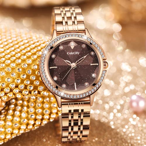 CakCity Hardened Face Crystal Starry Sky Analog Quartz Watch for Women - CakCity Watches