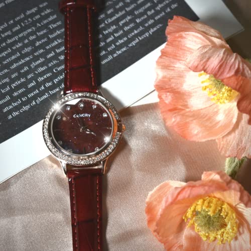 CakCity Hardened Face Crystal Starry Sky Analog Quartz Watch for Women - CakCity Watches