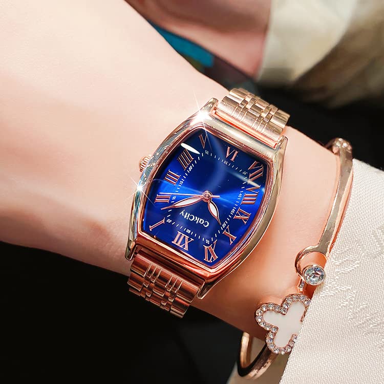 CakCity Fashion Retro Classic Casual Dress Romantic Square  Women Wristwatch - CakCity Watches