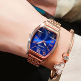 CakCity Fashion Retro Classic Casual Dress Romantic Square  Women Wristwatch - CakCity Watches