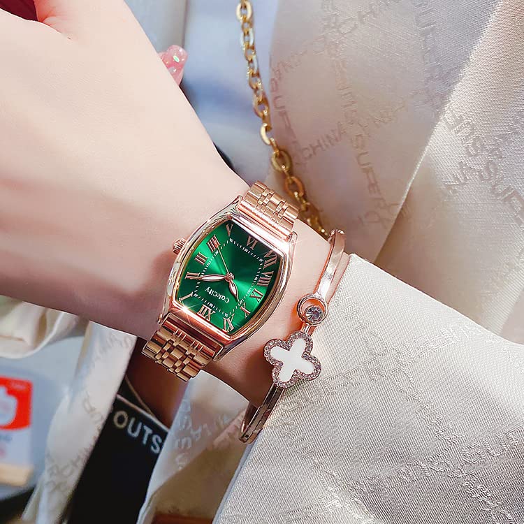 CakCity Fashion Retro Classic Casual Dress Romantic Square  Women Wristwatch - CakCity Watches