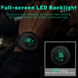 Military Watches with Compass for Men Tactical Watch Outdoor Sports Watches for Men Hiking Digital Wrist Watch with Barometer,Altimeter,Step Counter