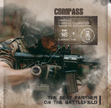 CakCity Military Tactical Watch for Men - Outdoor Sports Watch with Compass, Barometer, Altimeter, and Step Counter - Hiking Digital Wrist Watch