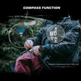 CakCity Military Watches with Compass Hiking Watches for Men Wrist Watches Waterproof Digital Watches for Women/Men Sport Watches Tactical Running Watches - CakCity Watches