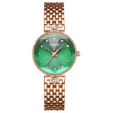 CakCity Fashion Women Watches Elegant Glitter Crystal Stainless Steel Female Ladies Watch Casual Dress Analog Quartz Waterproof Wrist Watch for Women Watch - CakCity Watches