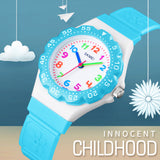 CakCity Kids Watch Waterproof Cute Cartoon Analog Girls Boys Wrist Watch for Little Child Time Teacher for Children 3-10 Year - CakCity Watches