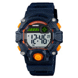 Boys Camouflage LED Sports Kids Watch Waterproof Digital Electronic  Wrist Watches for Kids with Silicone Band Alarm Stopwatch Watches Age 5-10 Red White Case - CakCity Watches