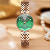 CakCity Fashion Women Watches Elegant Glitter Crystal Stainless Steel Female Ladies Watch Casual Dress Analog Quartz Waterproof Wrist Watch for Women Watch - CakCity Watches