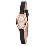 Women's Dainty Small Oval Leather Strap Watch - CakCity Watches