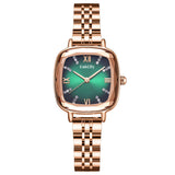 3D Faceted Square Crystal Fashion Watches for Women