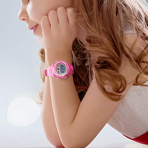 CakCity Kids Watches Digital Sport Watches for Boys Girls Outdoor Waterproof Watches with Alarm Stopwatch Military Child Wrist Watch Ages 5-10 - CakCity Watches