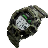 Boys Camouflage LED Sport Watch,Waterproof Digital Electronic Casual Military Wrist Kids Sports Watch with Silicone Band Luminous Alarm Stopwatch Watches - CakCity Watches