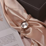 CakCity Ladies Bracelet Watches 8mm Ultra Thin Pearl Bracelet Dress Wristwatch for Women 23mm Analog Quartz Watch - CakCity Watches