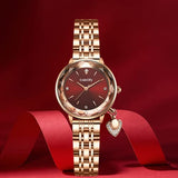 CakCity Classic Women Cute Fancy Metal Stainless Bling Prismatic Diamond Watch - CakCity Watches