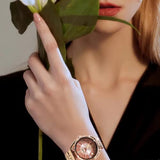 CakCity Minimalist Female Fashion Dress Quartz Starry Sky Wrist Watch - CakCity Watches