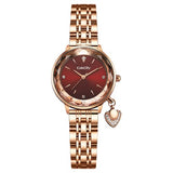 Classic Women Cute Fancy Bling Prismatic Diamond Watch