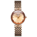 CakCity Fashion Women Watches Elegant Glitter Crystal Stainless Steel Female Ladies Watch Casual Dress Analog Quartz Waterproof Wrist Watch for Women Watch - CakCity Watches