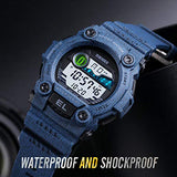 CakCity Boys Camouflage LED Sports Kids Watch Waterproof Digital Electronic Military with Luminous Alarm Stopwatch Child Watches Ages 3-10 - CakCity Watches