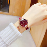 CakCity Fashion Prismatic Diamond Watch with Analog Quartz for Women Fine Classy Bracelet Watches - CakCity Watches