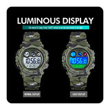 CakCity Kids Watches Digital Sport Watches for Boys Girls Outdoor Waterproof Watches with Alarm Stopwatch Military Child Wrist Watch Ages 5-10 - CakCity Watches