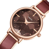 CakCity Fashion Prismatic Diamond Watch with Analog Quartz for Women Fine Classy Bracelet Watches - CakCity Watches
