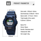 CakCity Boys Camouflage LED Sports Kids Watch Waterproof Digital Electronic Military with Luminous Alarm Stopwatch Child Watches Ages 3-10 - CakCity Watches