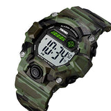 Boys Camouflage LED Sports Kids Watch Waterproof Digital Electronic - CakCity Watches
