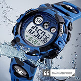 CakCity Kids Watches Digital Sport Watches for Boys Girls Outdoor Waterproof Watches with Alarm Stopwatch Military Child Wrist Watch Ages 5-10 - CakCity Watches