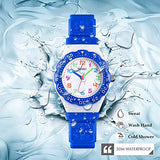 CakCity Kids Watch Waterproof Cute Cartoon Analog Girls Boys Wrist Watch for Little Child Time Teacher for Children 3-10 Year - CakCity Watches