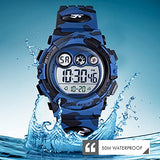 CakCity Kids Watches Digital Sport Watches for Boys Girls Outdoor Waterproof Watches with Alarm Stopwatch Military Child Wrist Watch Ages 5-10 - CakCity Watches