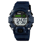 Boys Camouflage LED Sports Kids Watch Waterproof Digital Electronic  Wrist Watches for Kids with Silicone Band Alarm Stopwatch Watches Age 5-10 Red White Case - CakCity Watches