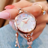 CakCity Fashion Casual Elegant Design Crystal Bracelet Watches Great Gift - CakCity Watches