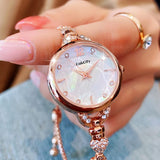 CakCity Fashion Casual Elegant Design Crystal Bracelet Watches Great Gift - CakCity Watches