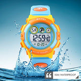 CakCity Kids Watches Digital Sport Watches for Boys Girls Outdoor Waterproof Watches with Alarm Stopwatch Military Child Wrist Watch Ages 5-10 - CakCity Watches