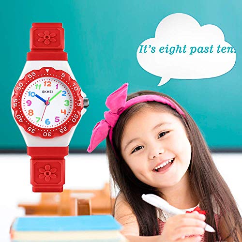 Kids Watch Waterproof Cartoon Analog Girls Boys Ages 3 10 CakCity Watches